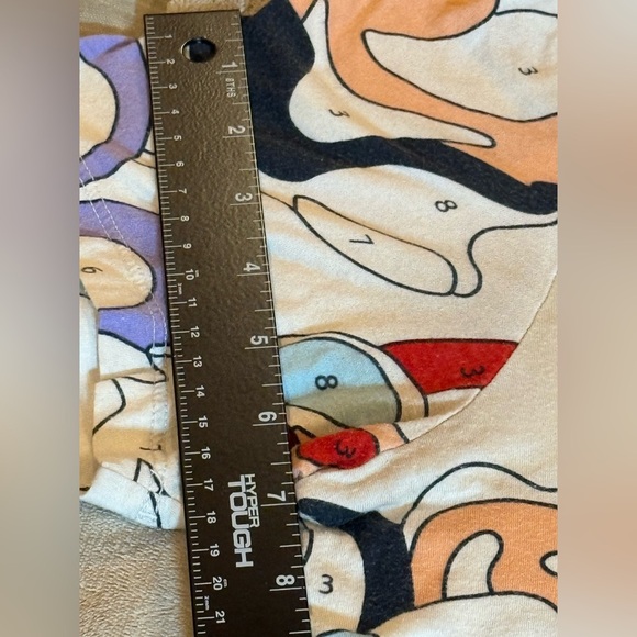 Adidas & Rita Ora Collab “Color Paint” multi-colored tshirt, size small - Picture 8 of 8